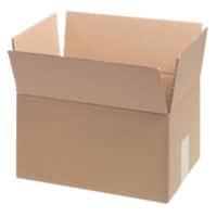 Niceday Doos 312 (B) x 225 (D) x 166 (H) mm Bruin 10 Stuks