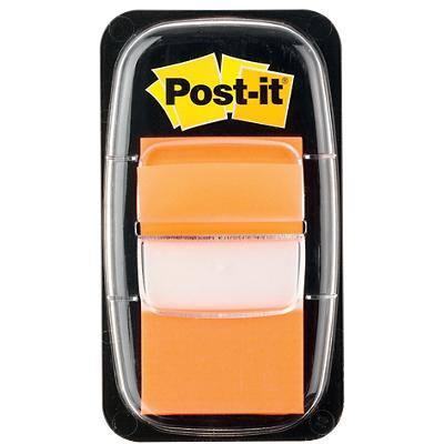 Index adhésifs Post-it Orange 25,4 x 43,2 mm 50 Bandes