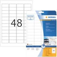 HERMA inkjet-etiketten 8864 wit 45,7 x 21,2 mm 25 vellen à 48 etiketten