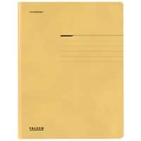 Farde à rabats Falken 80001381 A4 Jaune Carton 24 x 31,8 cm