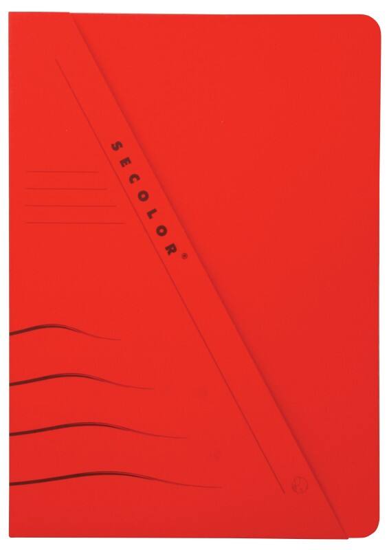 Djois Secolor Insteekmap A4 Rood Karton 270 g/m²