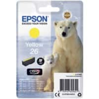 Cartouche jet d'encre Epson 26 D'origine C13T26144012 Jaune