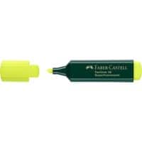 Faber-Castell Superfluorescent 48 Tekstmarker Geel Medium Beitelpunt 5 mm Navulbaar