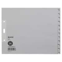 Intercalaires Déc à Jan Leitz Recycled A5 Gris 12 intercalaires 100 g/m² Carton 3 Perforations 1230
