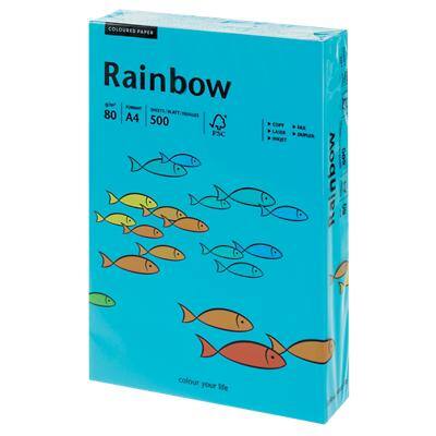 Papier Copieur Rainbow A4 80 g/m² Bleu Foncé 500 Feuilles