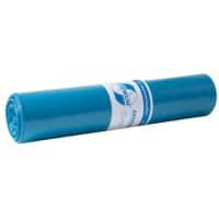 DEISS LDPE Premium Gemiddeld gebruik Vuilniszakken 70 l Blauw PE (polyethyleen) 40 micron 25 Stuks