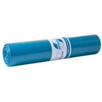 DEISS LDPE Premium Licht gebruik Vuilniszakken 70 l Blauw PE (Polyethyleen) 40 Micron 25 Stuks