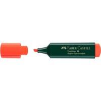 Faber-Castell Superfluorescent 48 Tekstmarker Oranje Medium Beitelpunt 5 mm Navulbaar