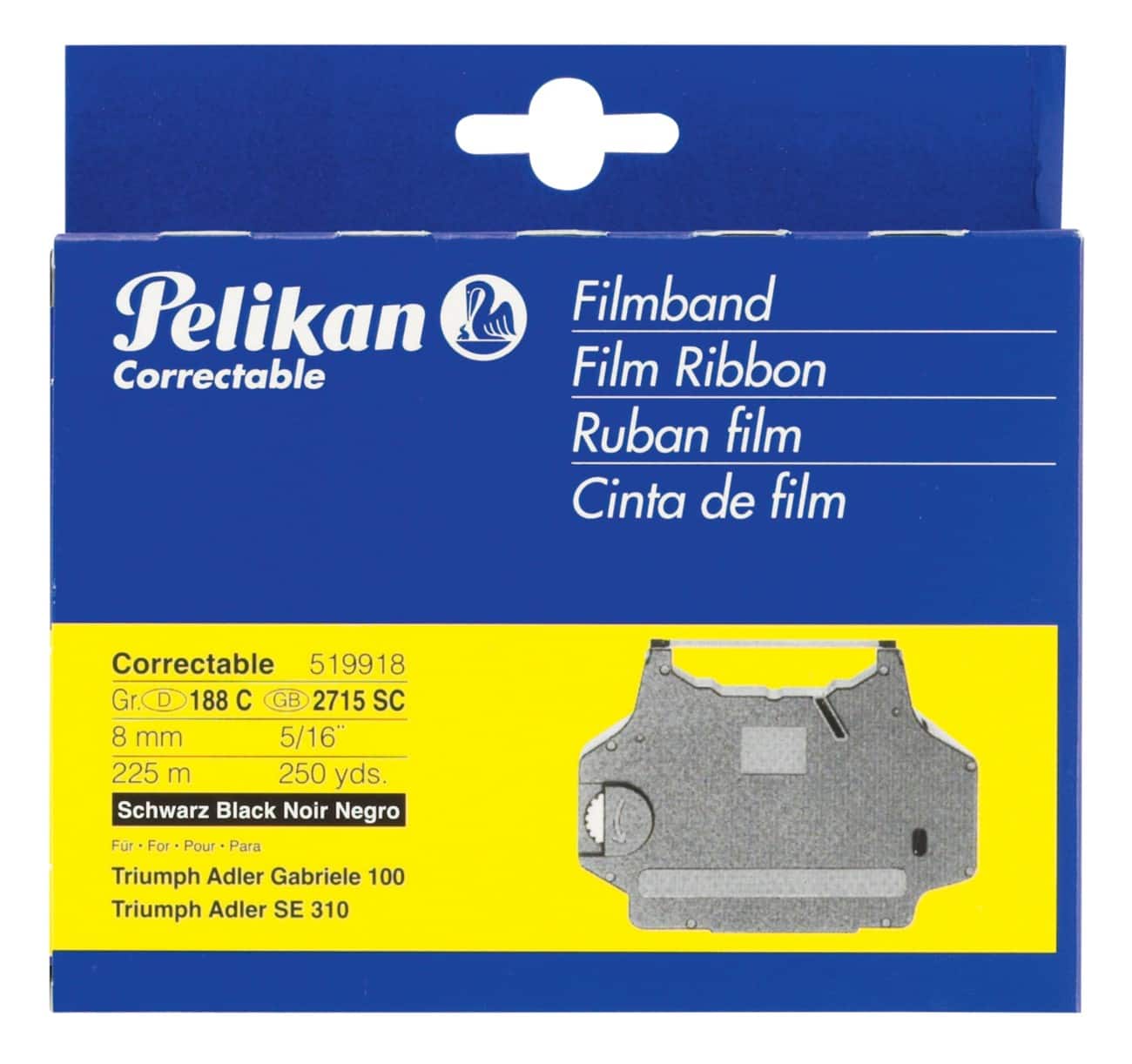 Pelikan Compatible voor IBM 519918 Zwart Printerlint