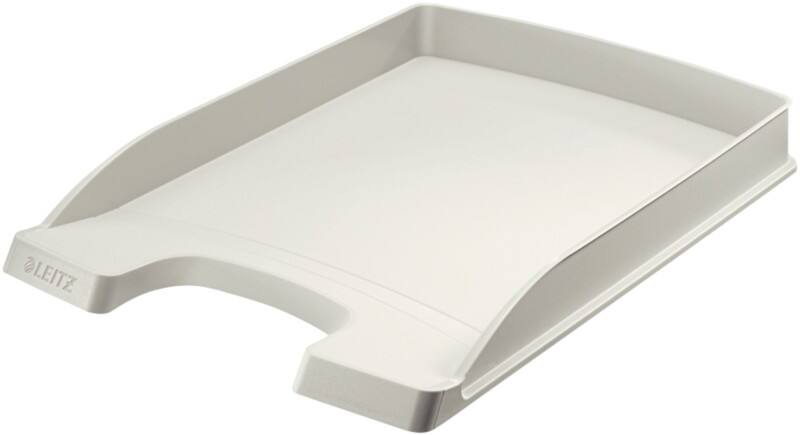 Leitz Plus Brievenbakje 5237 Slim A4 Grijs 25,5 x 35,7 x 3,5 cm
