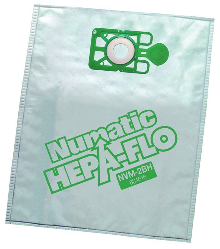 Numatic Stofzuigerzakken Hepa-Flo Groen, wit 10 l 10 Stuks