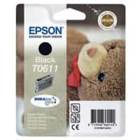 Cartouche jet d'encre Epson T0611 D'origine C13T06114010 Noir