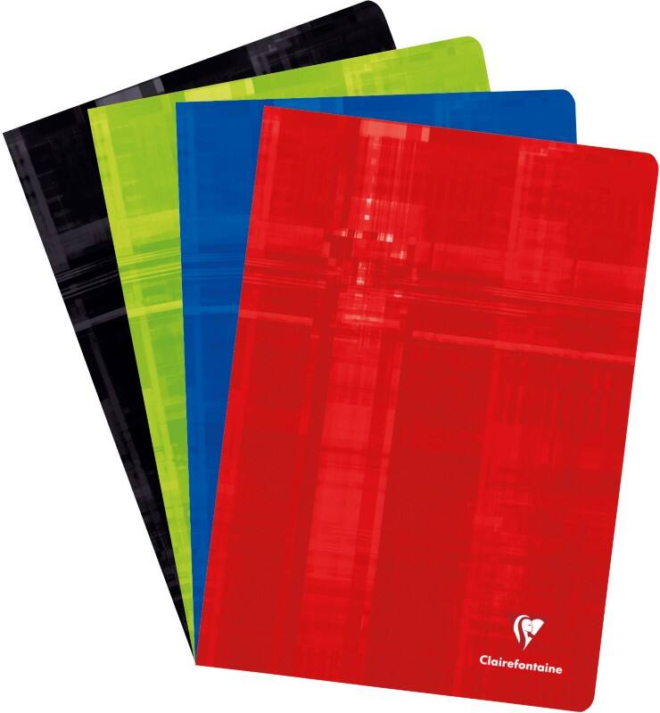 Cahier Clairefontaine A4 Assortiment Couverture en carton laminé Quadrillé 5 mm 40 feuilles