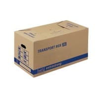 Carton tidyPac TRANSPORT BOX extrastrong Carton 360 (L) x 690 (P) x 370 (H) mm Brun 10 Unités