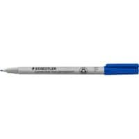 STAEDTLER 316 Marker 97% gerecycleerd Fijn Viltstift 0,6 mm Blauw 10 Stuks