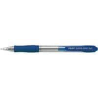 Stylo-bille Pilot Super Grip Bleu Moyenne 0.4 mm