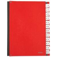 Trieur Leitz 5924-00-25 A4 Rouge Carton