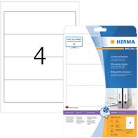 Étiquettes pour classeurs HERMA File Folder Blanc 61 x 192 mm 100 Unités 4826