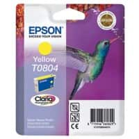 Cartouche jet d'encre Epson T0804 D'origine C13T08044011 Jaune