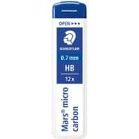 STAEDTLER 250 07-HB Bijvulling Potlood Grijs 12 Stuks