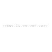GBC Metalen Draadbindruggen Zilver 12 mm 130 Vel A4 100 Stuks