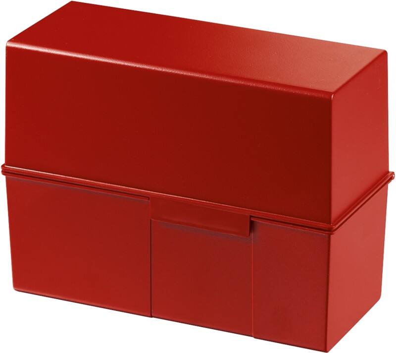 HAN 975-17 Systeemkaartenbak Rood A5 300 kaarten Polystyreen, staal 22,8 x 10,2 x 17,1 cm