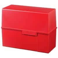 HAN 975-17 Systeemkaartenbak Rood A5 300 kaarten Polystyreen, staal 22,8 x 10,2 x 17,1 cm