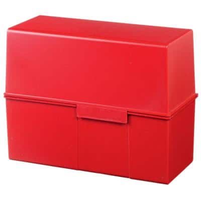 Boîte à fiches HAN 975-17 Rouge pour 300 cartes 22,8 x 10,2 x 17,1 cm