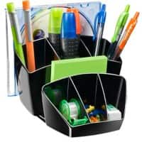 CEP Pro Bureau organizer Zwart 40 x Pen<multisep/>5 x Highlighter<multisep/>2 x CD Kunststof 15,8 x 14,3 x 9,3 cm