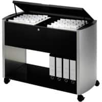 Chariot pour dossiers suspendus DURABLE Design Line Argenté 985 x 440 x 695 mm