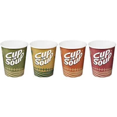 Cup-a-Soup Papieren bekers Karton Groen 175 ml 1000 Stuks