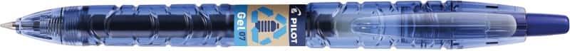 Pilot B2P Gel inklapbaar Gelpen Blauw 0.4 mm Medium Kegelvormig Navulbaar Recycled