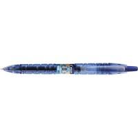 Roller encre gel Pilot B2P Gel Rétractable Bleu 0,4 mm Moyen Conique Rechargeable 89% Recyclé