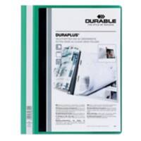 Farde à lamelle DURABLE Duraplus A4 extralarge Vert Polychlorure de vinyle