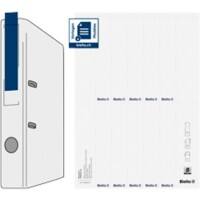 Biella Ordnerrugetiketten A4 Wit 2,7 x 14,5 cm 10 Vellen met 10 Etiketten