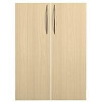 Portes d'armoire Hammerbacher Matrix Brun érable 790 x 16 x 1104 mm