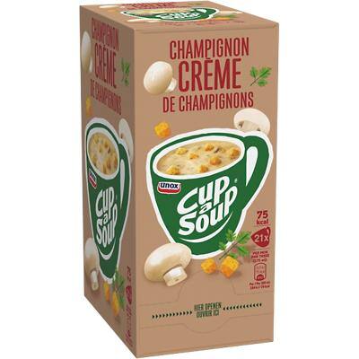 Soupe instantanée Unox Cup a Soup Crème champignons 39100601 21 Unités de 175 ml