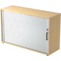 Armoire de classement Hammerbacher 2FH Brun érable 1200 x 400 x 748 mm