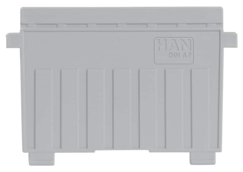 HAN 9027-11 Tussenschot Licht grijs A7 Polystyreen 10,7 x 8,1 cm 5 Stuks