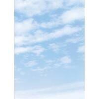 Sigel Wolken Design papier A4 Mat 90 g/m² 21 x 29,7 cm Wit, blauw 100 Vellen