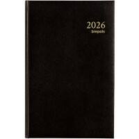 Brepols Saturnus kort Lima Agenda 2026 Speciaal 1 Dag per pagina Duits, Engels, Frans, Nederlands Zwart 0,216,1256,01,6,0