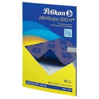 Pelikan 434738 Carbonpapier A4 28 g/m² 21 x 29,7 cm Blauw 10 Vellen