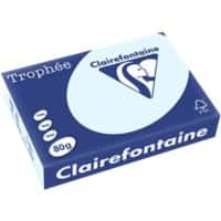 Clairefontaine Trophee A4 Gekleurd papier Blauw 80 g/m² Mat 500 Vellen