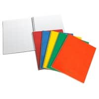 Cahier AURORA Spécial Quadrillé Reliure en spirale Carton Assortiment Sans perforation 100 Pages