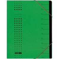Dossier de classement ELBA Chic A4 Vert Carton 25 x 1,5 x 31,5 cm