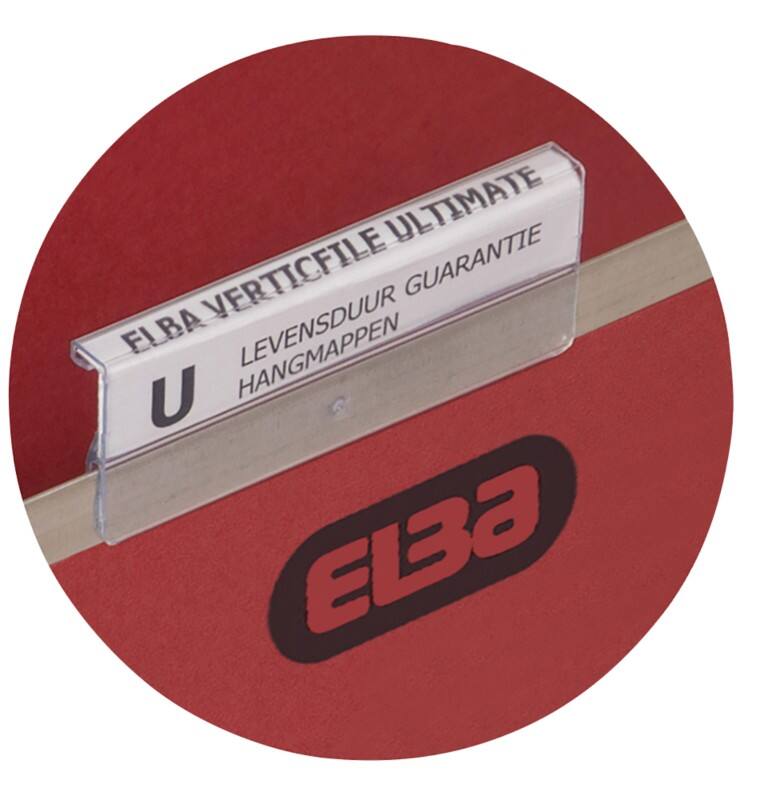 ELBA Ruiters Ultimate Wit Kunststof 6,5 cm 25 Stuks