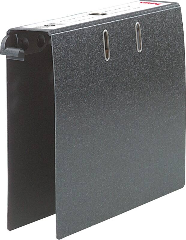 Viking Breed HangClasseur A4 80 mm Zwart 2 Ringen Karton Gerecycled