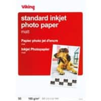 Office Depot Inkjet fotopapier A4 Mat 165 g/m² 21 x 29,7 cm Wit 50 Vellen