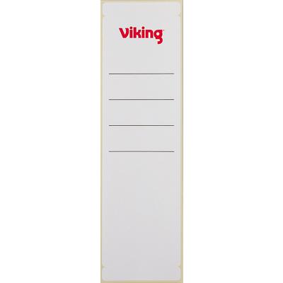 Viking Zelfklevende rugetiketten Wit 10 Stuks 6 x 19,2 cm