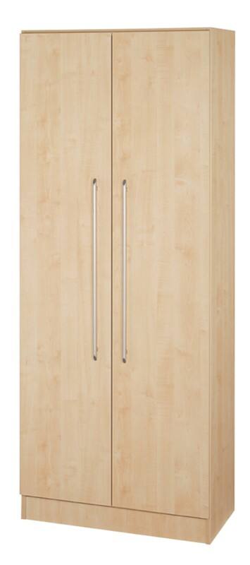Armoire de classement Hammerbacher Matrix Aggloméré, Résine de mélamine 4 Étagères 800 x 420 x 2004 mm Érable Brun